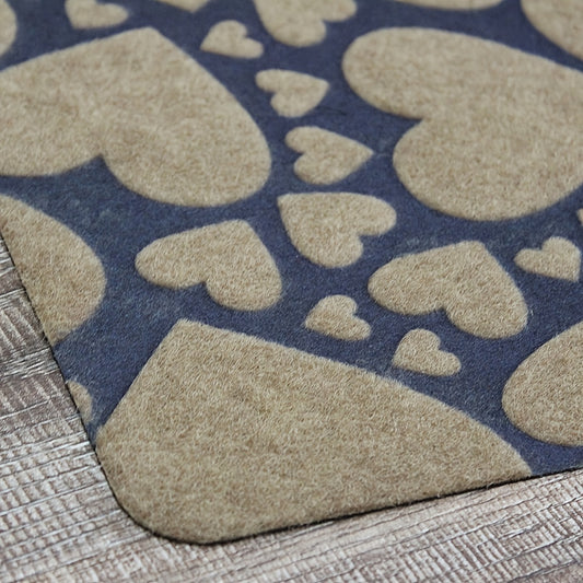 Printed Entryway Rug Decorative Front Door Mat Anti-slip Floor Mat 38x14 inches