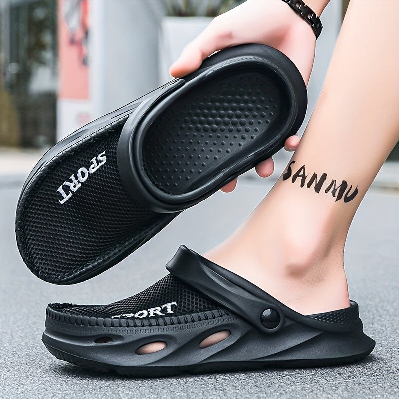 Men's Mesh Breathable Clogs Non Slip Garden Shoes