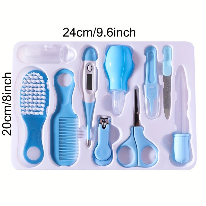 10pcs Mother & Baby Care Set: Ear Scoop & Nail Clippers