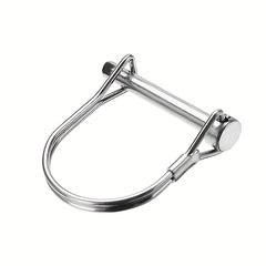 2pcs Stainless Steel 316 PTO Pin Round Arch Wire Shaft Locking Lock Pin