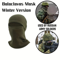 Unisex Winter Polar Fleece Warm Pullover Hat