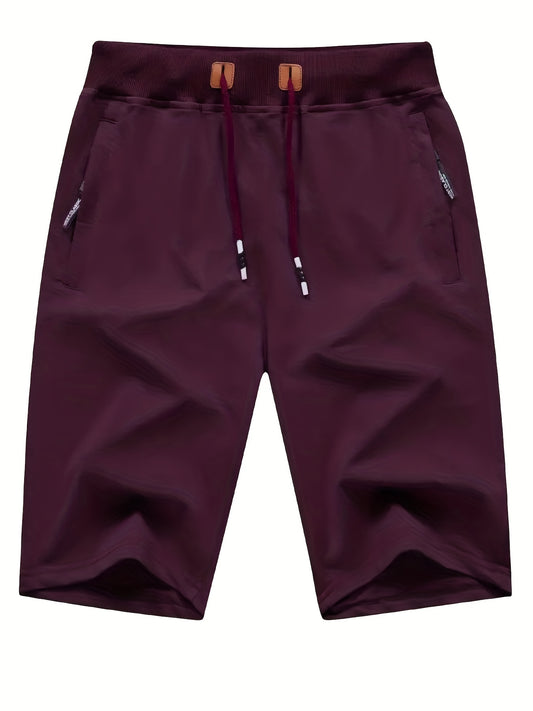 Men's Lightweight Drawstring Beach Shorts