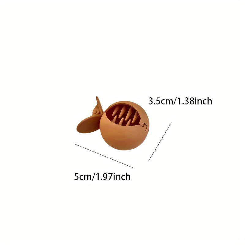 2pcs Cartoon Round Hair Clip Style Hairpin