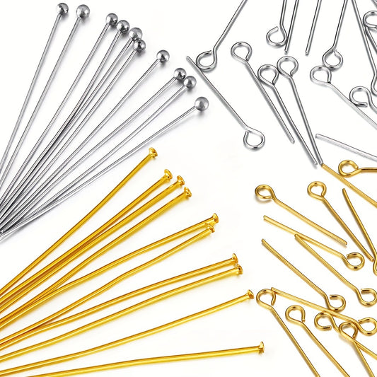 Stainless Steel Head Pins Ball Pins for DIY Jewelry Making