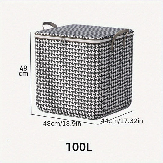 Large Clothes Quilt Storage Bags Blanket Packing Cubes Foldable Containers
