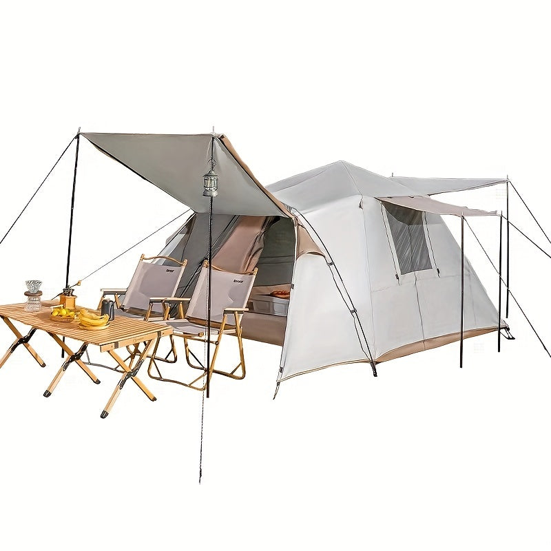Quick Opening Tunnel Tent Rainproof Windproof Outdoor Camping