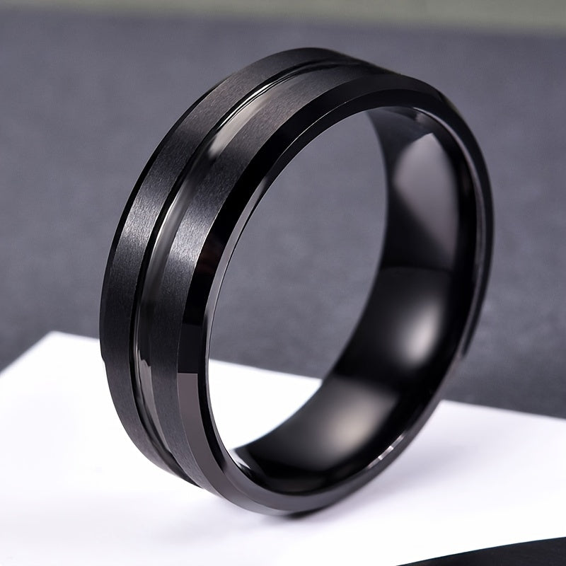 Men's Stainless Steel Street Style Ring