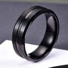 Men's Stainless Steel Street Style Ring