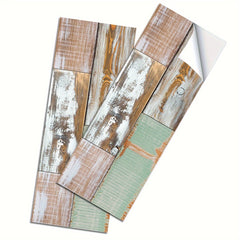 Wooden Patterned Floor Sticker | Waterproof Tile Sticker | 0.7mm Thickness