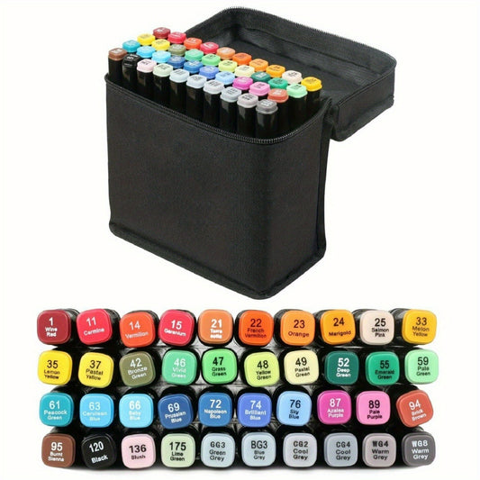 Dual Marker Set for Artists Beginners Manga Coloring