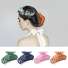 12 Pcs Matte Nonslip Large Hair Claw Clips Strong Hold Hair Clips