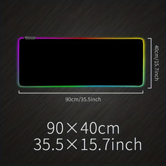 RGB Illuminated Large Mouse Pad for Office & Esports