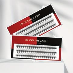 Cluster Colored Lashes 10D 8 10 12mm Red Brown Individual False Lashes