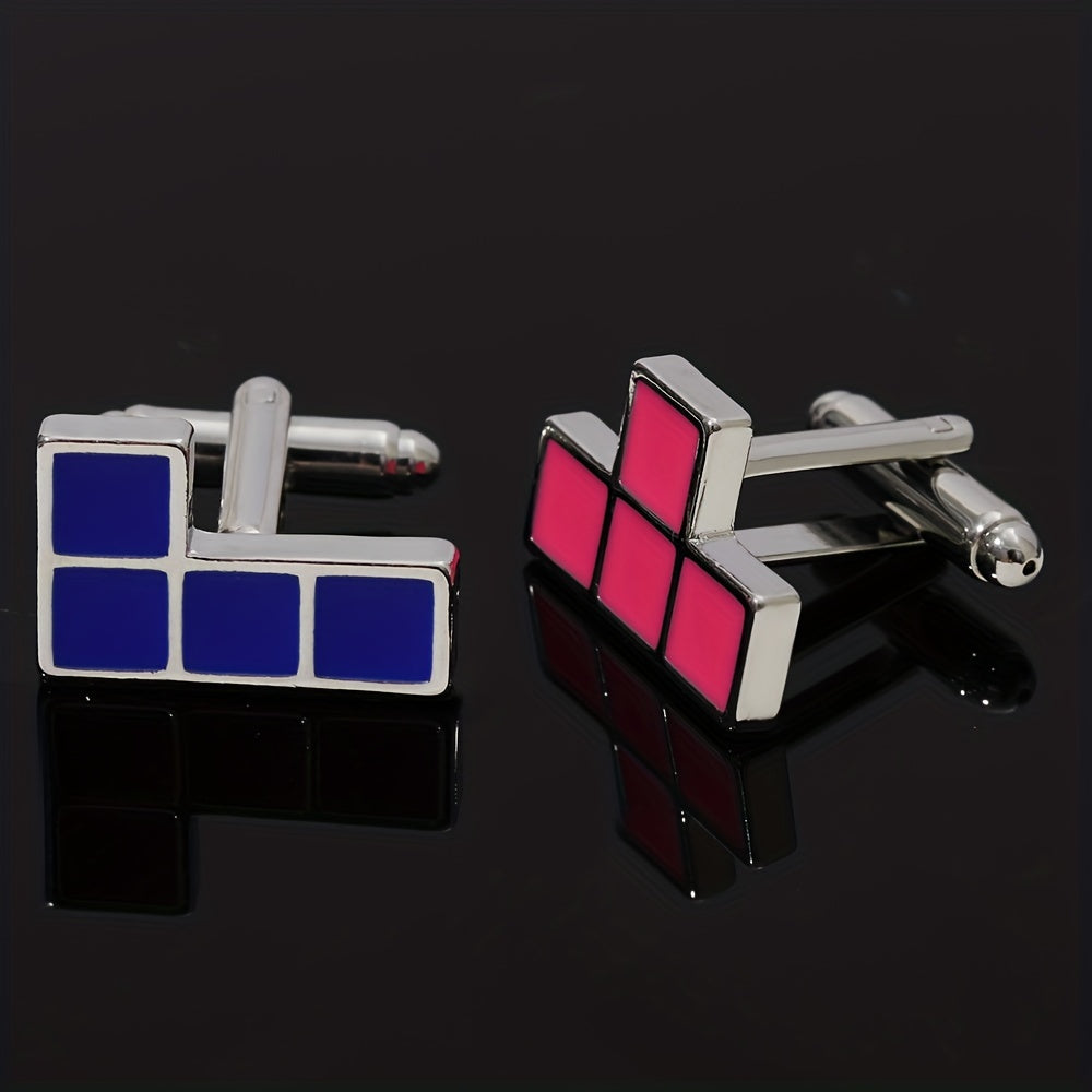 Square Cufflinks Cuff Nails Shirt Cufflinks Sleeves Studs Accessories