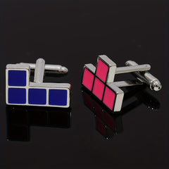 Square Cufflinks Cuff Nails Shirt Cufflinks Sleeves Studs Accessories
