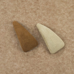 2pcs Velvet Triangle Hair Clips for Women