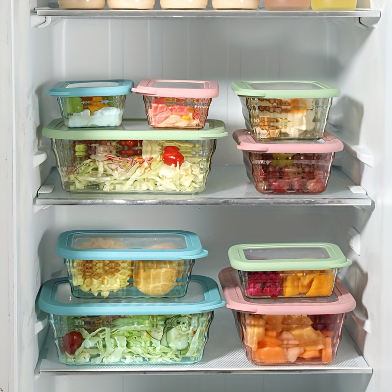 3pc Sealed Bento Box Large capacity Refrigerated Storage Box