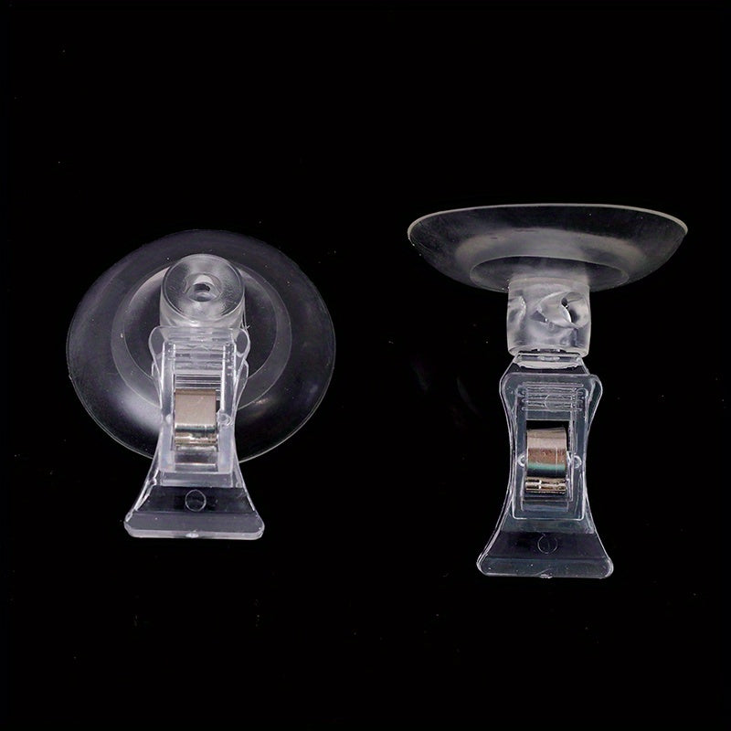 2pcs Sucker Clamp Wall Suction Cup Clip for Living Room