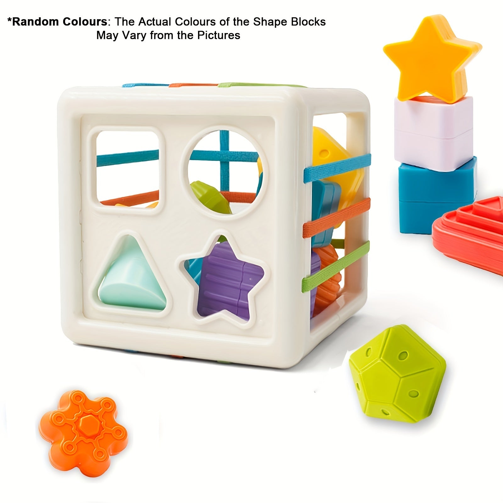 Montessori Shape Sorter Toy for 1 Year Olds