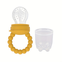 4pcs Baby Fruit Feeder Pacifier Fresh Food Supplement Toy