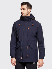 Men's Outdoor Hooded Windbreaker Jacket