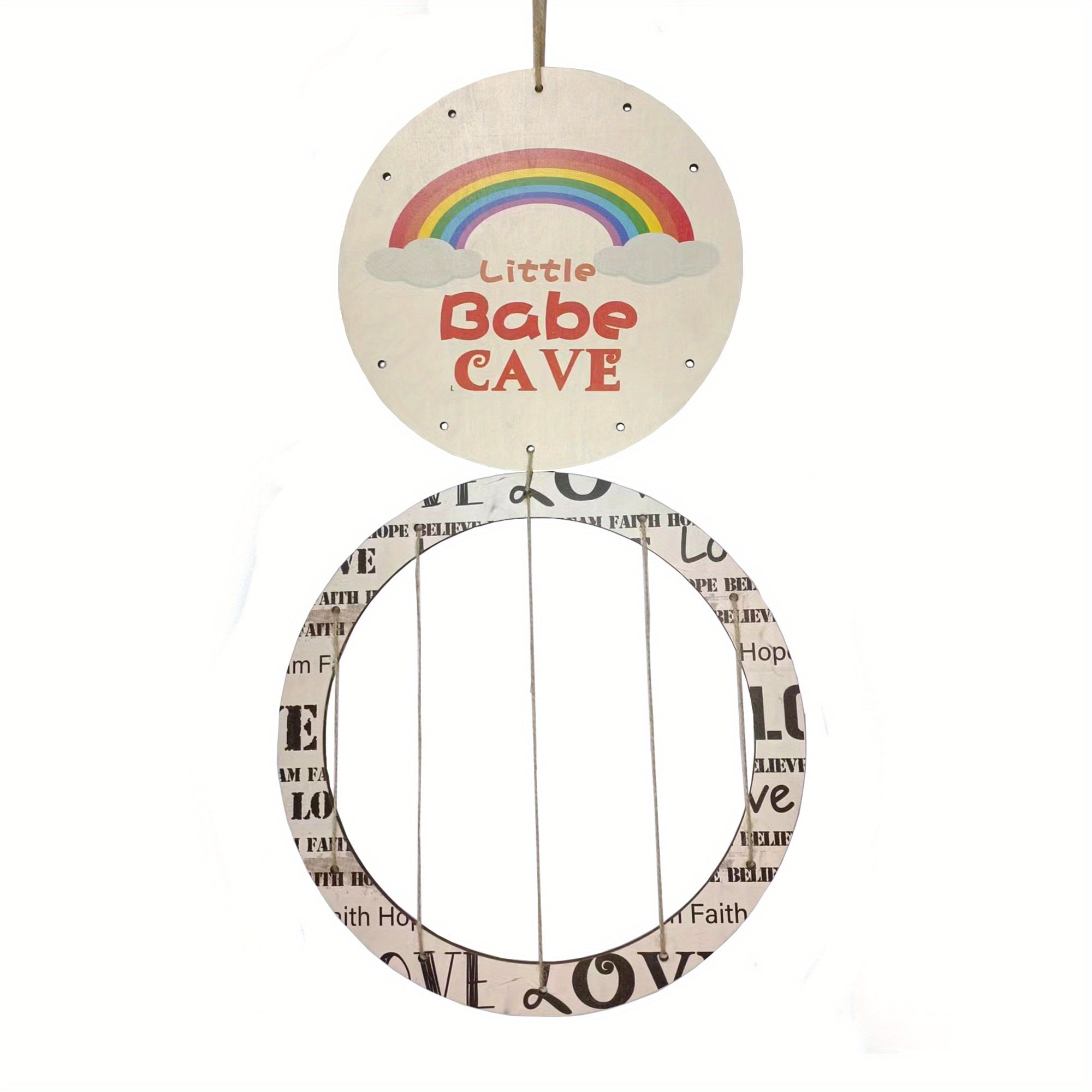 Baby Cave Wall Sign & Picture Frame Display