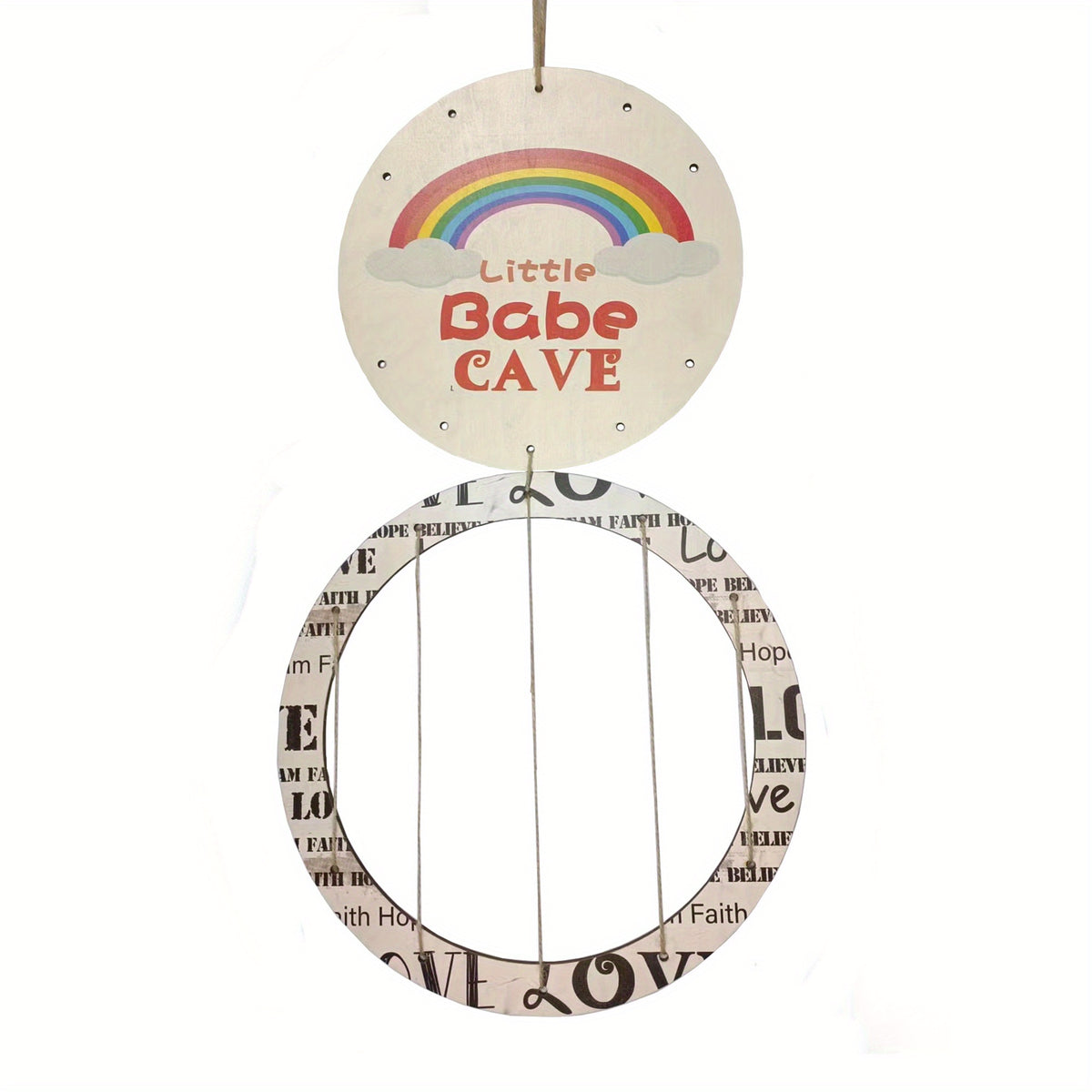 Baby Cave Wall Sign & Picture Frame Display