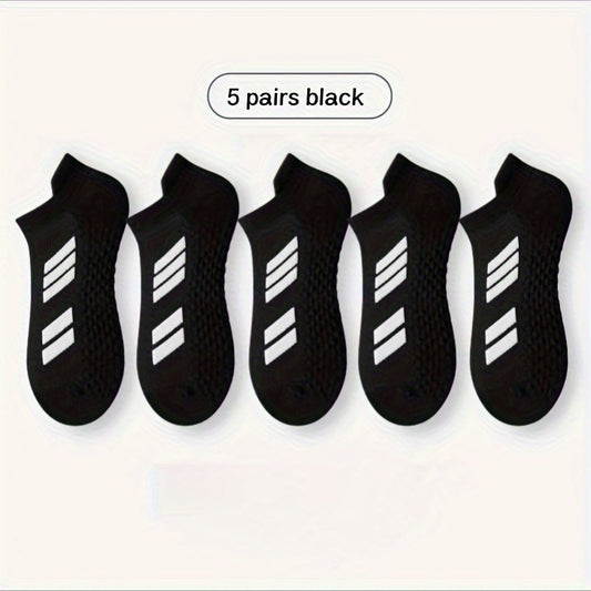 5 Pairs Winter Ankle Socks Men Women Thick Warm Sports Running