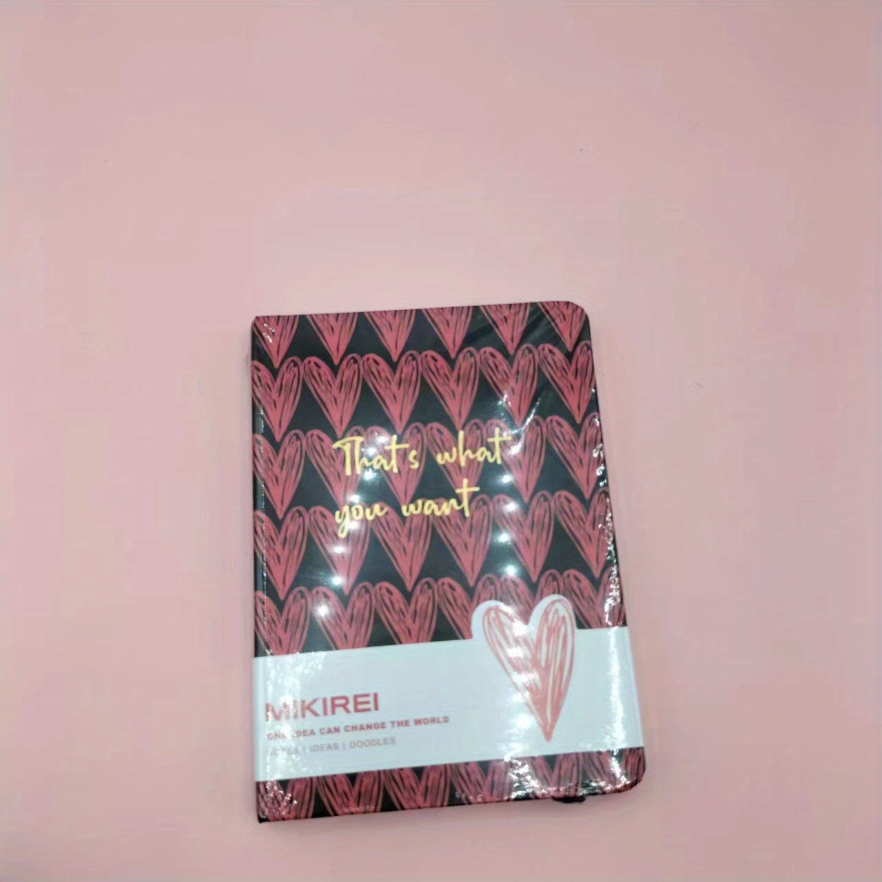 Love Notebook - Carry Your Love Everywhere - Boutique Horizontal Line