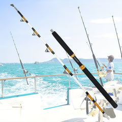 2 Section Trolling Fishing Rod 70.9in Fiberglass Saltwater Offshore 45-72KG