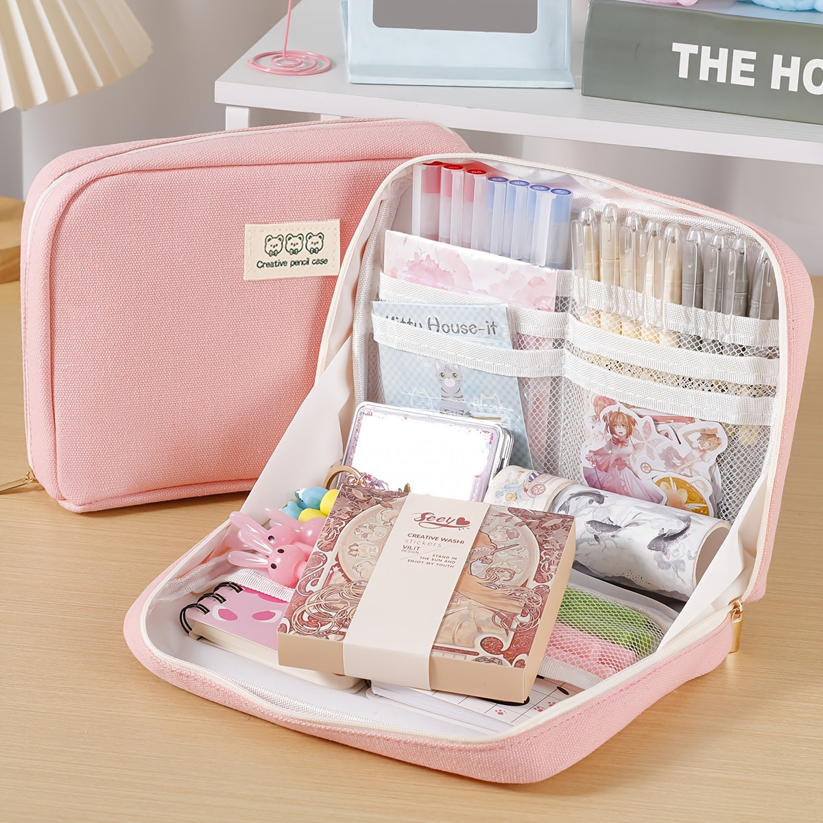 Large Capacity Student Storage Pencil Case