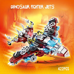 Mechanical Dinosaur Building Blocks 2 Transformable Models