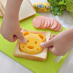 Little Bear Shape Cake Molds Sandwich Bread Maker DIY Baking Molds