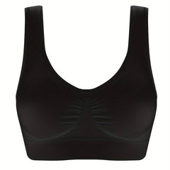 Seamless Wireless Sports Bra Breathable Workout Tank Bra Women's Lingerie