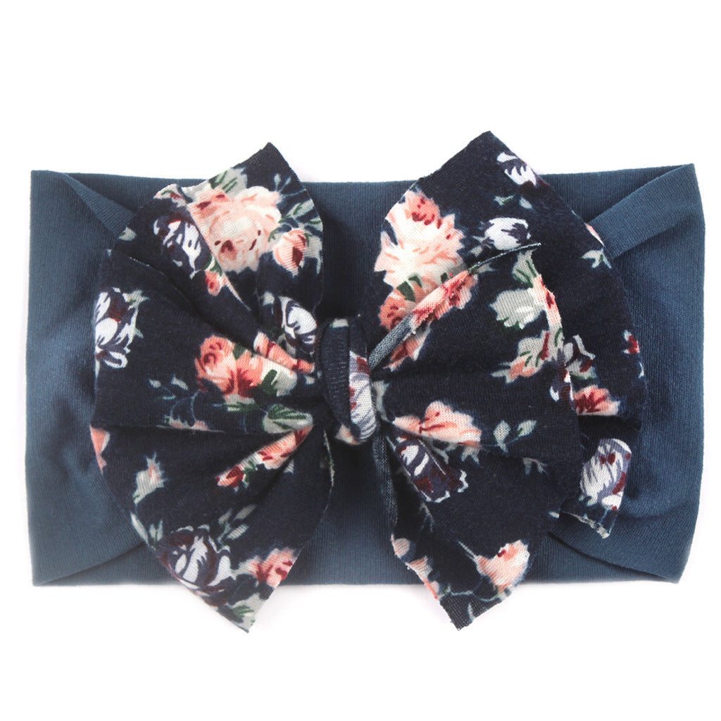 European American Baby Hairband Bow Nylon Hairband