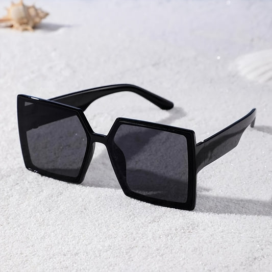 Square Large Frame Sunglasses in 2 Colors