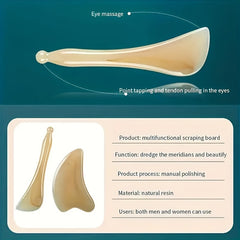 Faux Horn Gua Sha Board Full Body Massage Tool