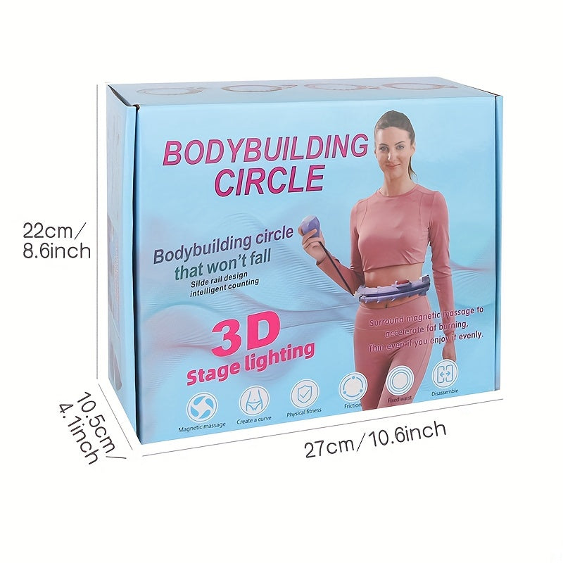 Smart Weighted Fitness Hoop for Waist Abdomen Training