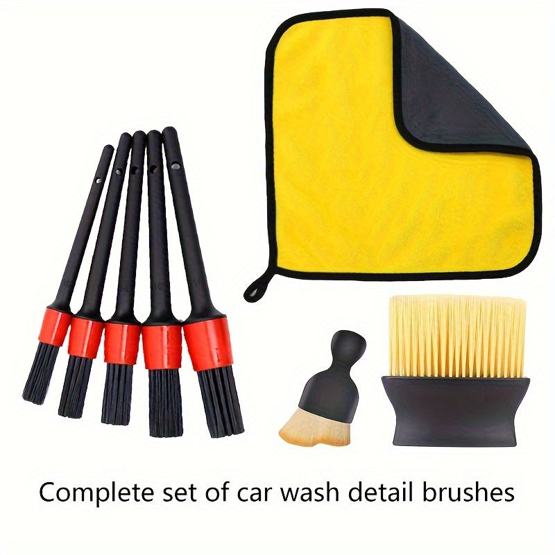 Car Wash Brush Dead Angle 360 Car Wash Special Interior Cleaning