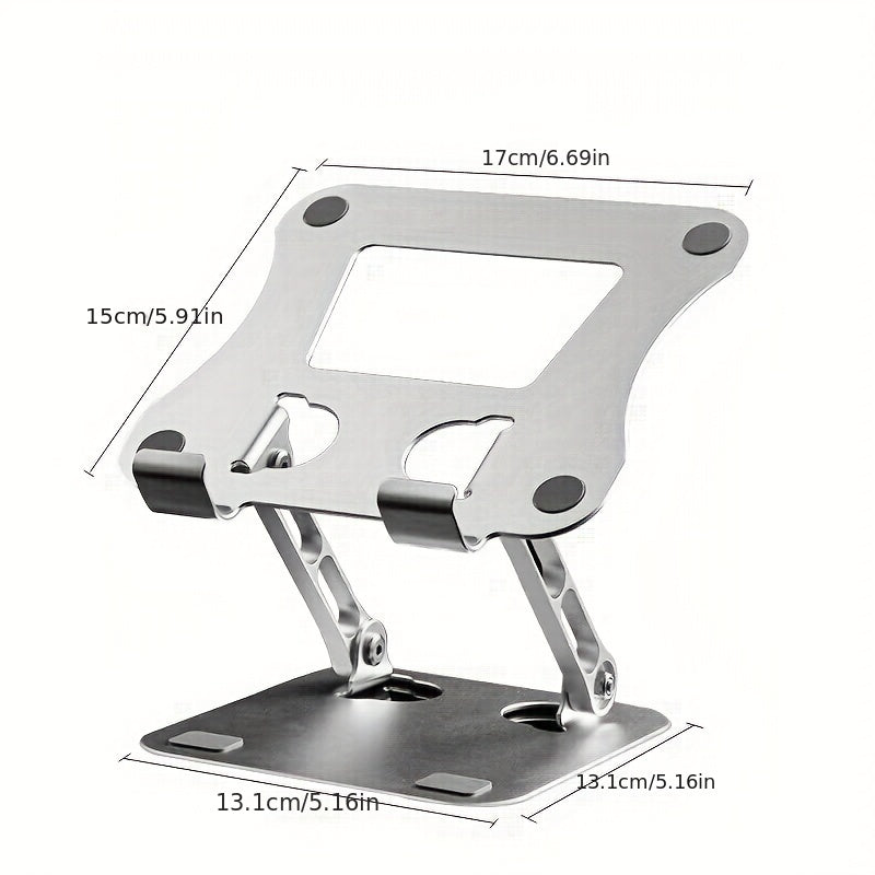 Adjustable Aluminum Alloy Laptop Tablet Stand Up To 17 Laptop