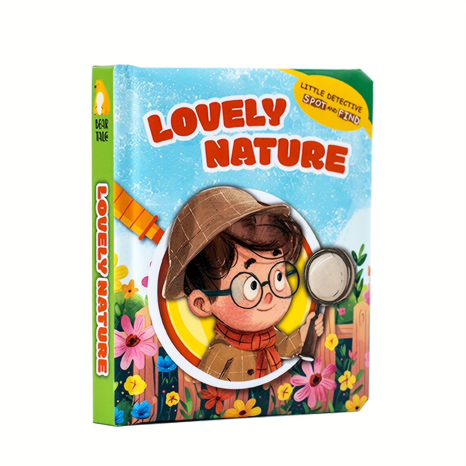 Interactive Flip Page Book for Youngsters Cognitive Ability Improvement