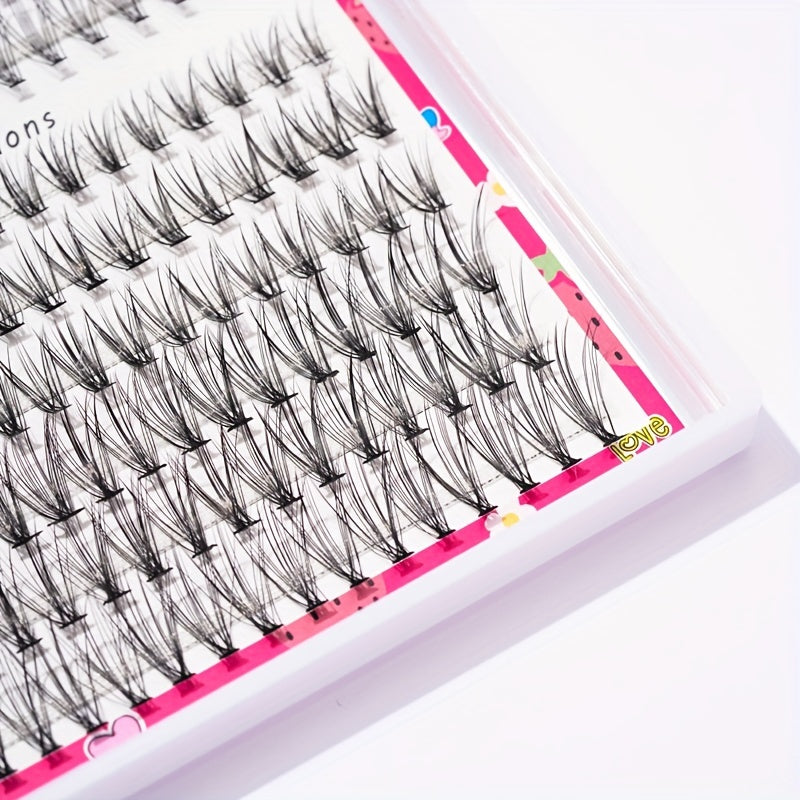 Mixed Lash Clusters 320 Mini Lightweight Clusters Individual Lashes Wispy Soft
