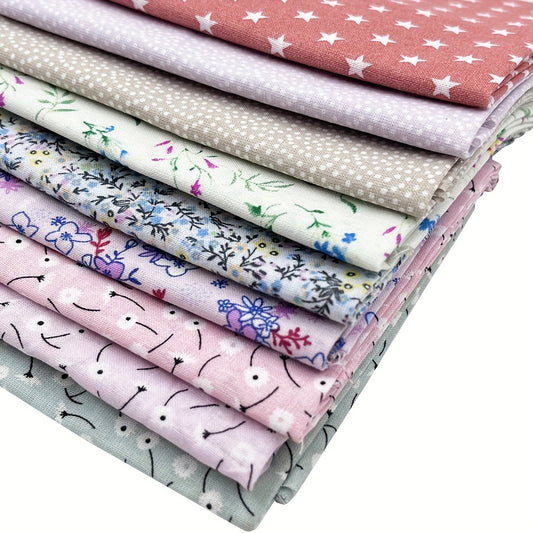 4pcs Cotton Fabric Craft Sewing Supplies DIY Quilting Sewing