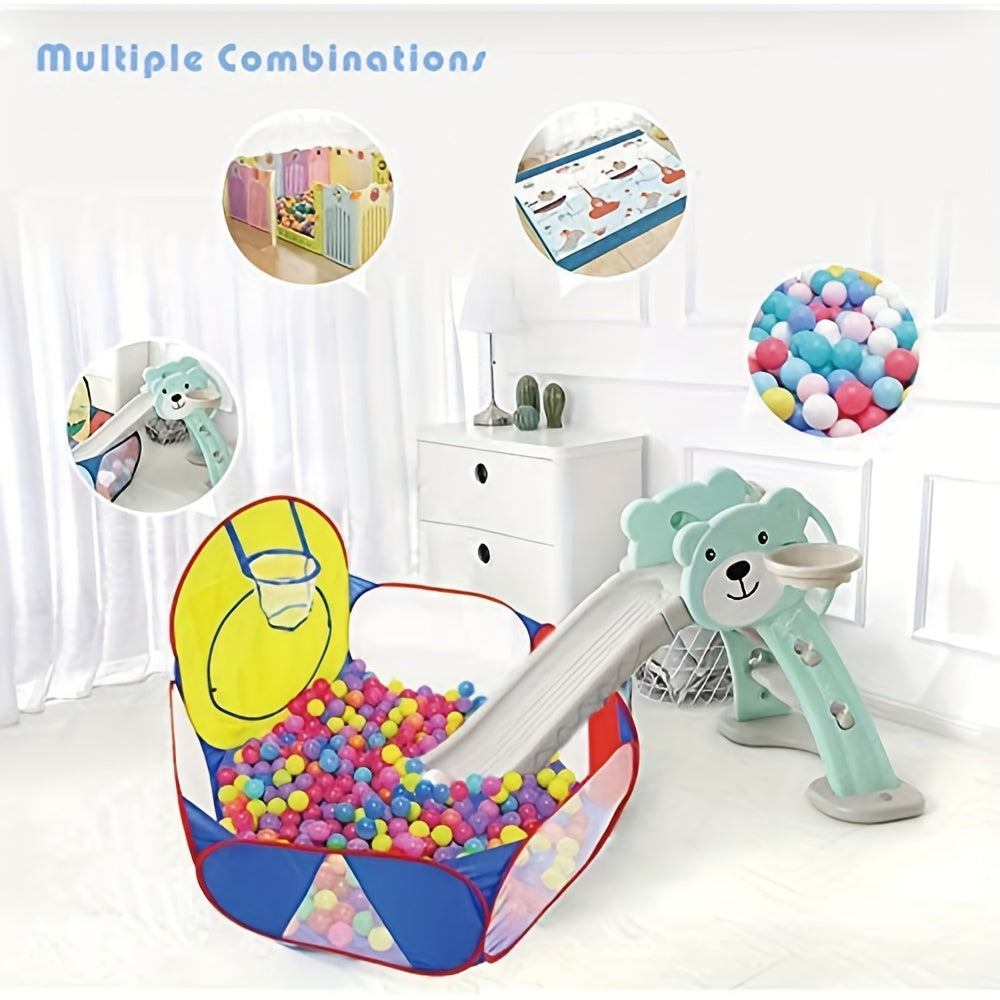 4 Ft Large Pop Up Ball Pit Tent for Toddlers with Zipper Storage Bag