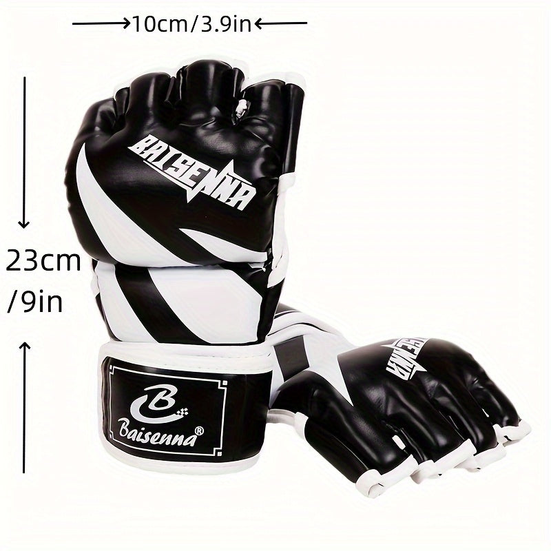 Professional Half Finger MMA Boxing Gloves Thicken and Comfortable