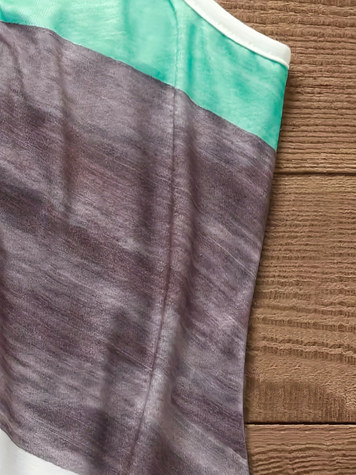 2 in 1 Striped Cami Top with Button Straps