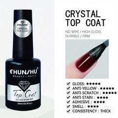 10ML High Gloss Diamond Top Coat Nail Gel