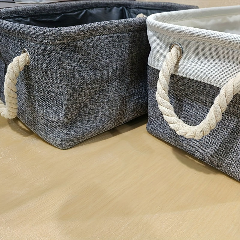 Foldable Dustproof Storage Basket