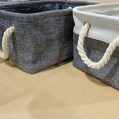 Foldable Dustproof Storage Basket