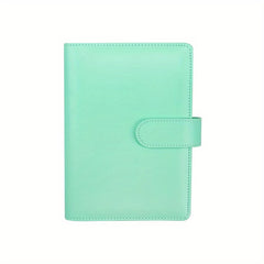 Stylish A6 PU Leather Macaroon Planner Binder - 6 Hole - Magnetic Clasp